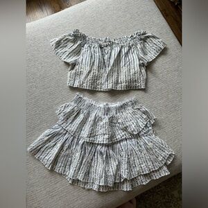 LoveShackFancy skirt set
